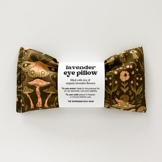 Lavender Eye Pillow - Hidden Land Moss