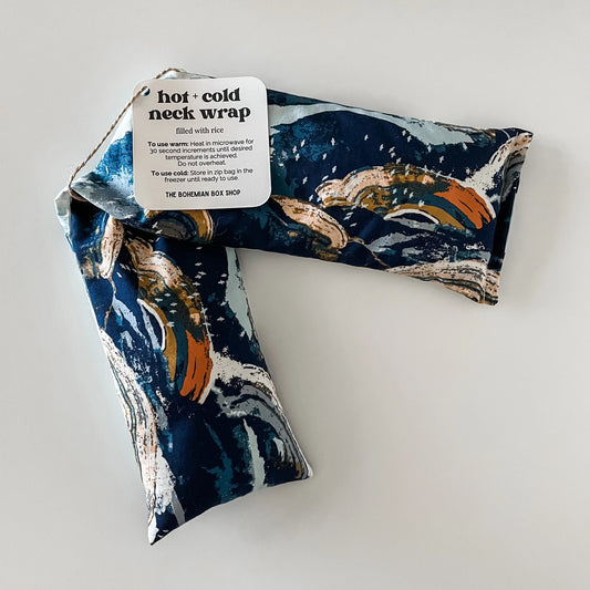 Gaia Eventide Hot and Cold Neck Wrap - Microwaveable Rice Packs
