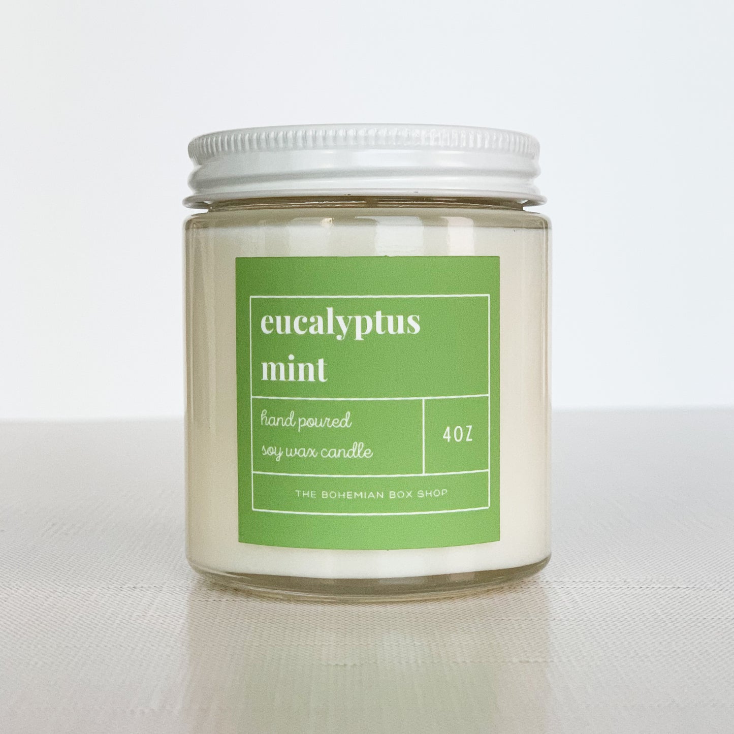 Eucalyptus Mint 4oz Soy Candle