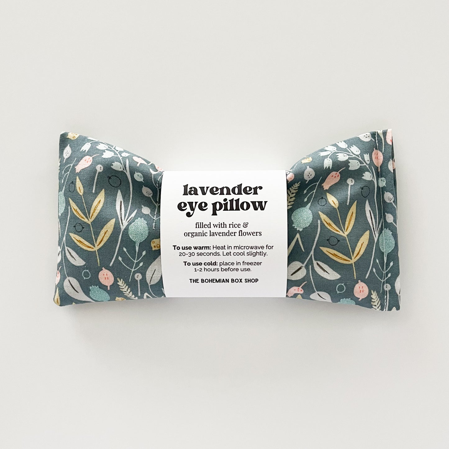 Lavender Eye Pillow - Aromatherapy Eye Pillow - Weighted Eye Mask