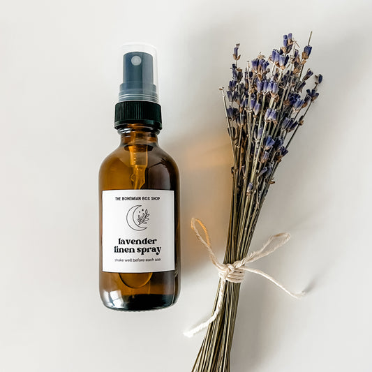 2oz Lavender Linen Spray - Relaxing Pillow Mist