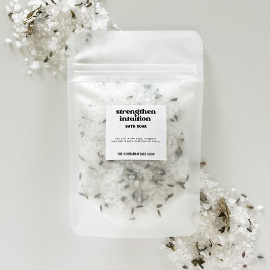 Strengthen Intuition Bath Soak Packet - 2oz or 4oz Size