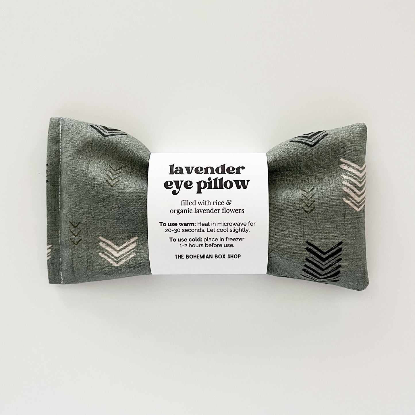 Lavender Eye Pillow - Aromatherapy Eye Pillow - Weighted Eye Mask