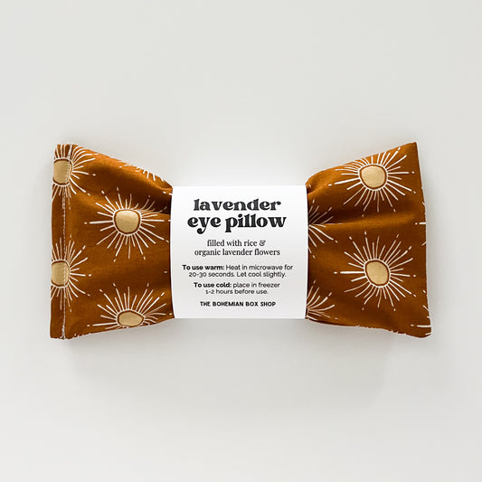 Lavender Eye Pillow - Gleaming Sun Copper