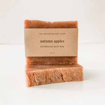 Autumn Apples Soap Bar-Natural Handmade Cold Process Soap