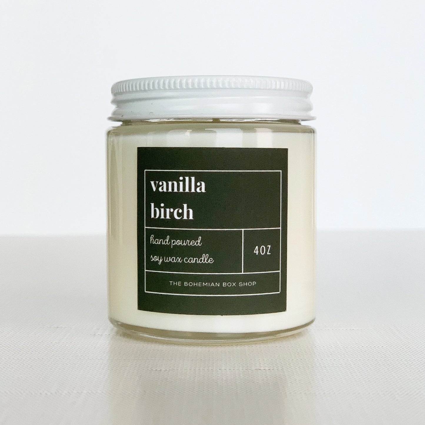 Vanilla Birch 4oz Soy Candle