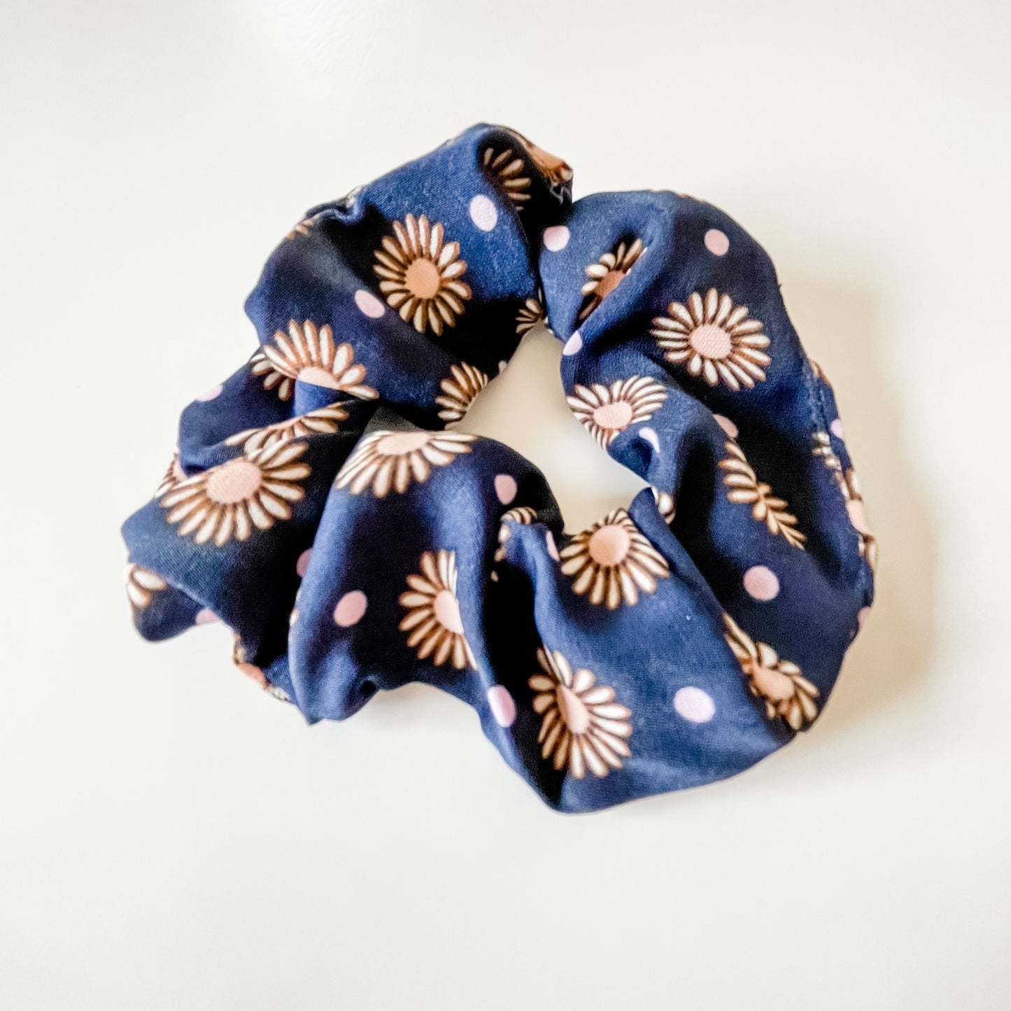 Boho Blue Flower Scrunchie / Build A Custom Gift Set / Care Packages for Her / Women’s Gift Boxes